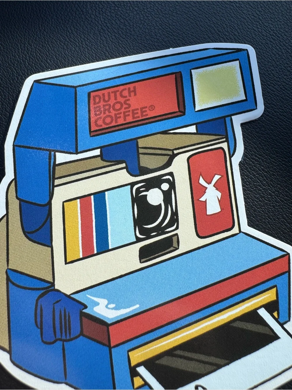 Dutch Bros durable vinyl